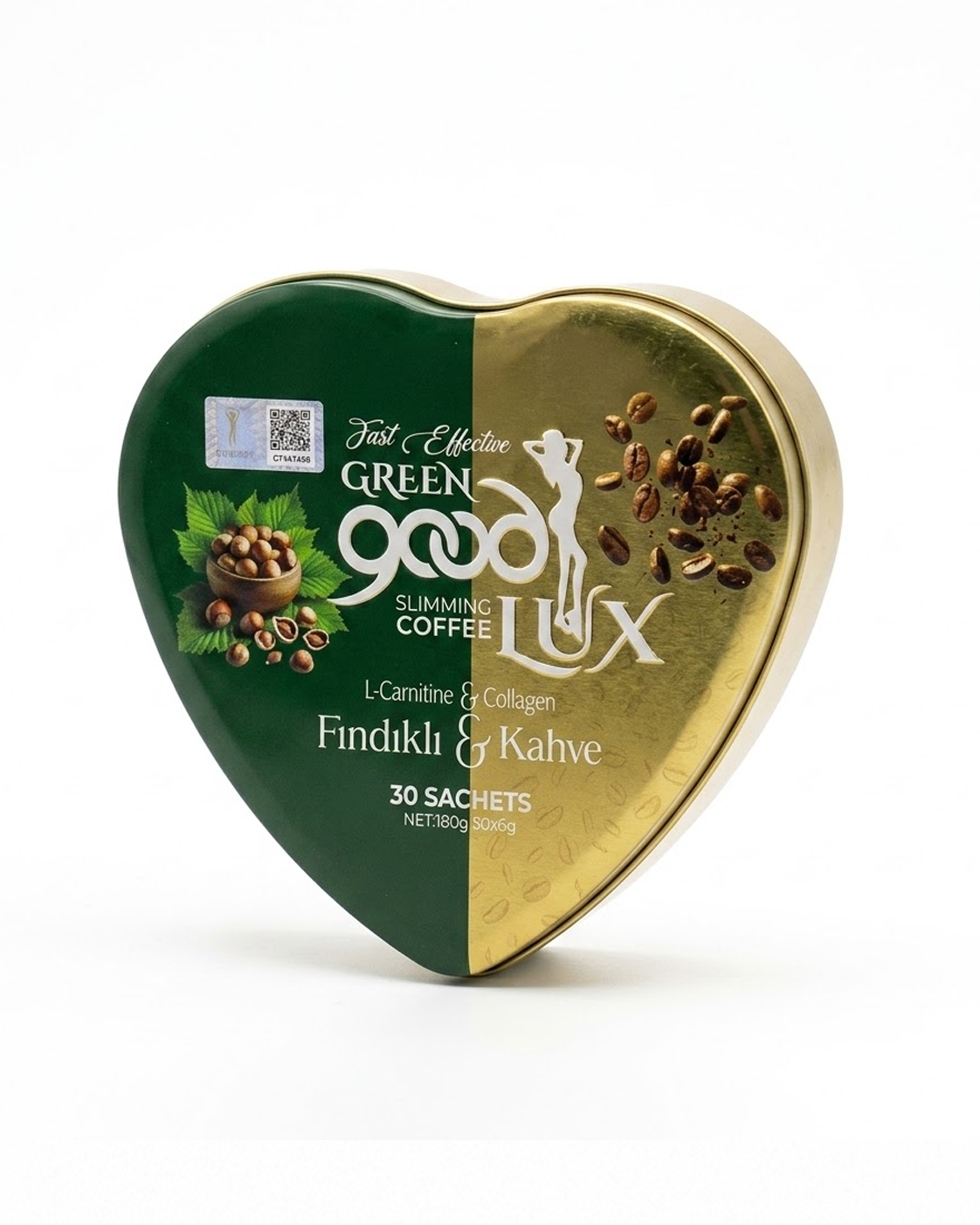 Wholesale Green Good Lux Hazelnut Flavor Coffee